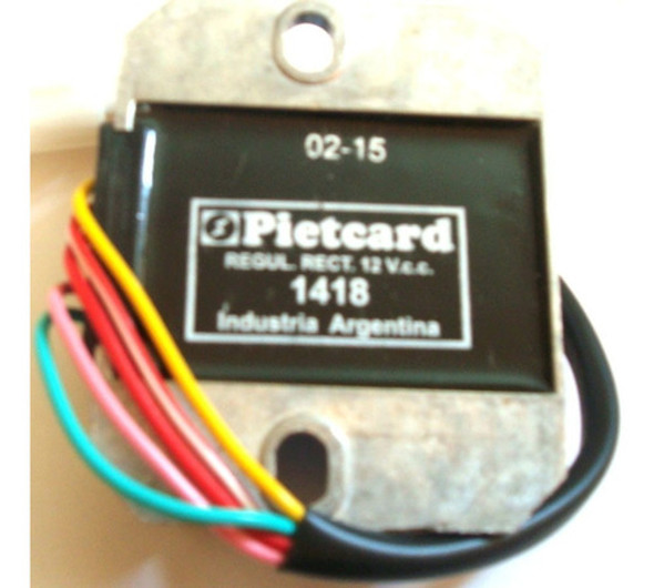 Regulador Voltaje Piet 1418 Zb110 Rx 150 Zanella (mpr-merlo) 1