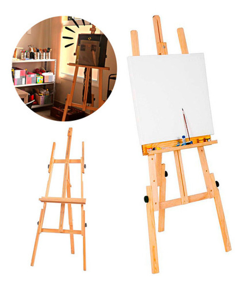 Cavalate Para Pintura Madeira Para Tela Alto 149cm Arte Aula 0