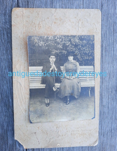 Antigua Foto Recuerdo Del Jardin Zoologico Bs.as. 1921 0