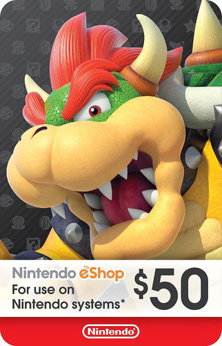 Nintendo Eshop 50 Usd Switch / Wii U / 3ds - Globalpingames 0