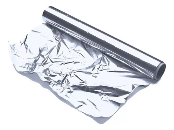 Rollo Papel Aluminio 28cm De Ancho X 5mts 0