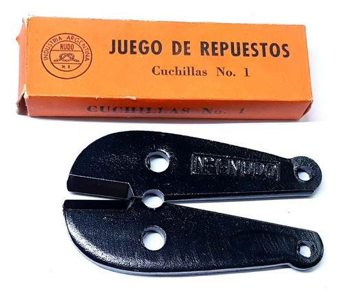 Cuchilla De Repuesto Para Tijera Nudo Nº01 Nacional 8mm 1