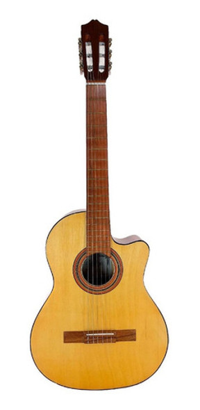 Guitarra Criolla Clasica Con Corte Bohemia M24-c 0