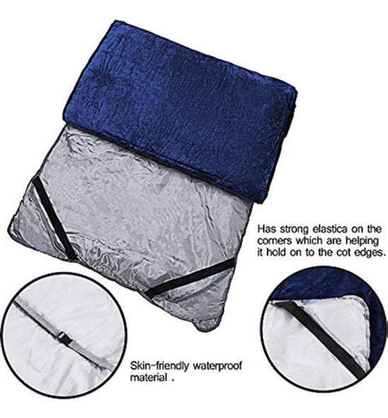 Almohadillas Para Cuna (75  X 29 ) Portátiles Para Acampar Y 1
