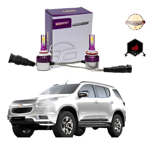 2016 Mejor Calidad 9006 72w 7600lm 6000 K Led Faro Delantero 0