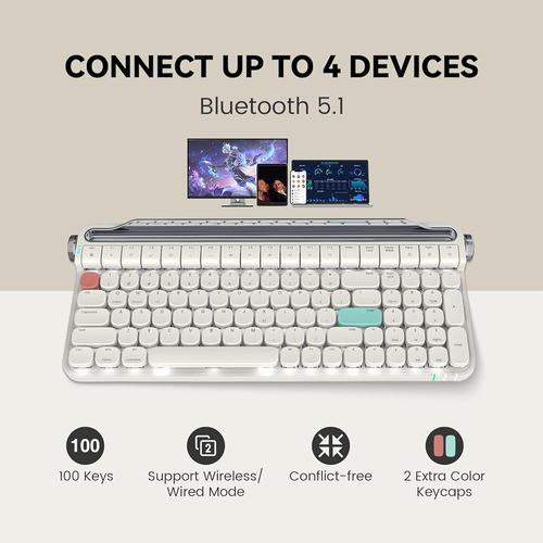 Teclado Mecánico Oxbot, Teclado Para Juegos Con Múltiples Si 1