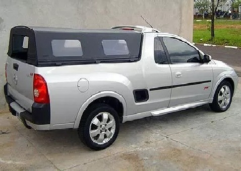 Capota Alta Gaucha Fiat Fiorino Chasis Largo 1