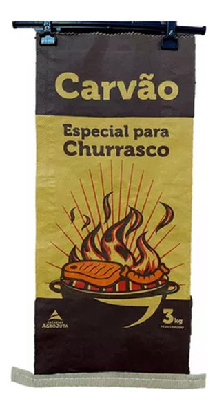 Carvão Especial Vegetal Para Churrasco 100% Eucalipto 3 Kg 0