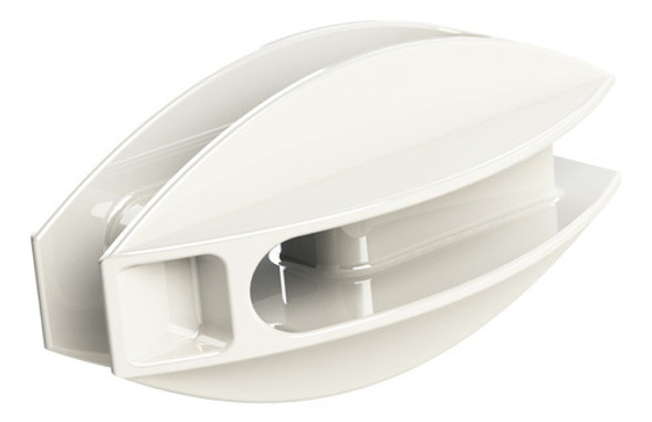 50 Un. Isolador Castanha  Canto - Material Virgem Branco 0