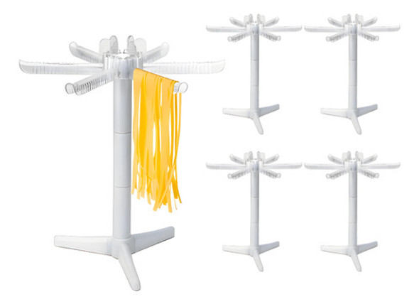 Kit 4 Varal Secador Massas Macarrão Espaguete Desmontável 0