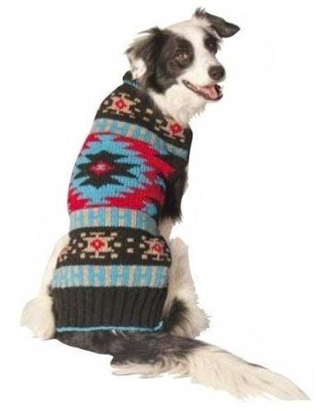 Chilly Perro Negro Suroeste Perro Sueter 3 X Grande 0