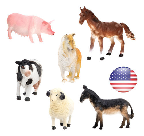 Animales Salvajes 8pcs/set Figuras Juguetes Niños Modelo Jug 0