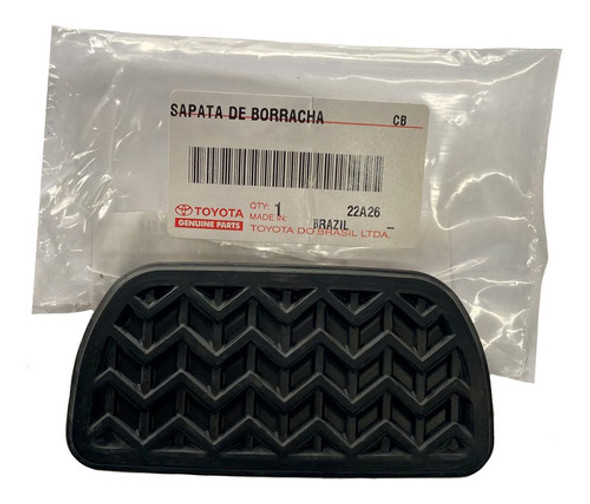 Almofada Capa Pedal Freio Automatic Toyota Corolla 2003-2008 0 Almofada Capa Pedal Freio Automatic Toyota Corolla 2003-2008 0