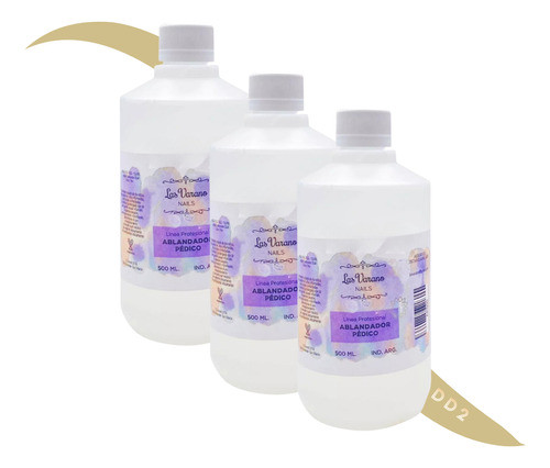 Ablandador Pédico 500ml Las Varano Profesional Cutículas 0
