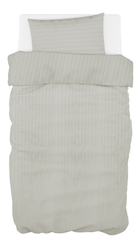 Funda Nórdica Haussman Twin 170x230cm. Color Gris 0