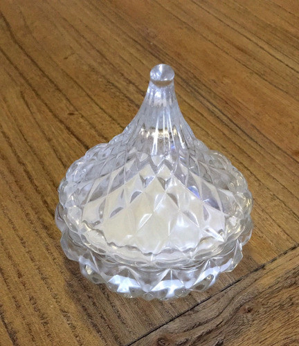 Caramelera En Vidrio  Lágrima  Para Velas De Soja Etc. 8 X 8 1