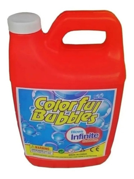 Liquido Jabon Para Hacer Burbujas Burbujero 2 L Litros 0