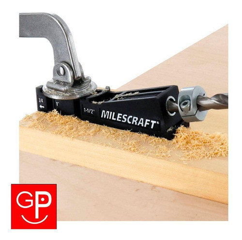 Guia P/ Tornillos Pocket Hole Pocketjig100 Milescraft H Y T 1