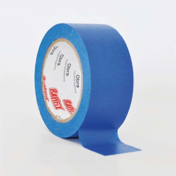 Cinta Papel Azul Obra  P/enmascarar 0