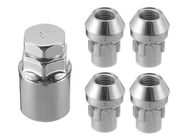 Tuercas Llantas Auto Seguridad 12mmx1.25 Juego .x4 T8 0