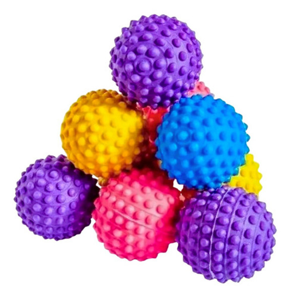 24 Bolas Cravo Fisioterapia Ou Pet Bolinha De Mão Colorida 0 24 Bolas Cravo Fisioterapia Ou Pet Bolinha De Mão Colorida 0