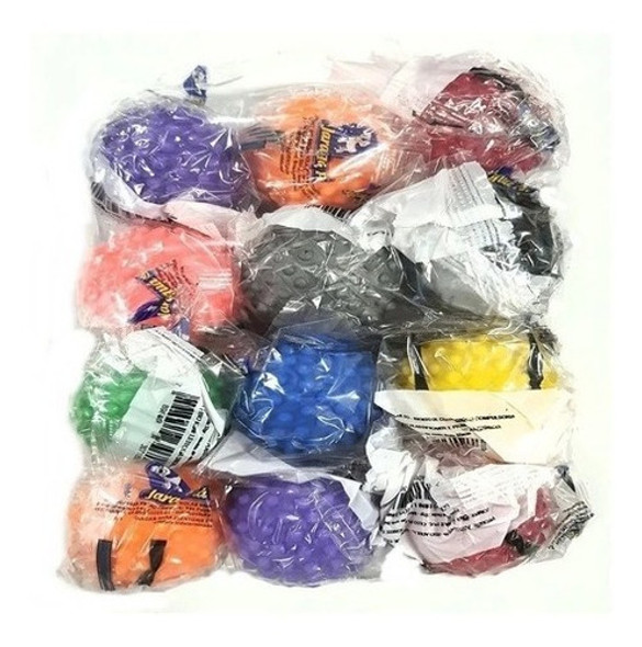 24 Bolas Cravo Fisioterapia Ou Pet Bolinha De Mão Colorida 1 24 Bolas Cravo Fisioterapia Ou Pet Bolinha De Mão Colorida 1