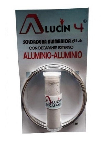 Soldadura Para Aluminio Con Decapante Externo Alucin 4 0 Soldadura Para Aluminio Con Decapante Externo Alucin 4 0
