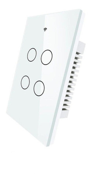Interruptor Tactil De Pared 4 Botones Wifi + Rf433 0
