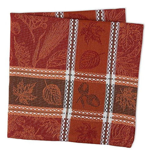 Dii Camz11345 Harvest Jacquard Kitchen Linens, Servilleta S/ 1