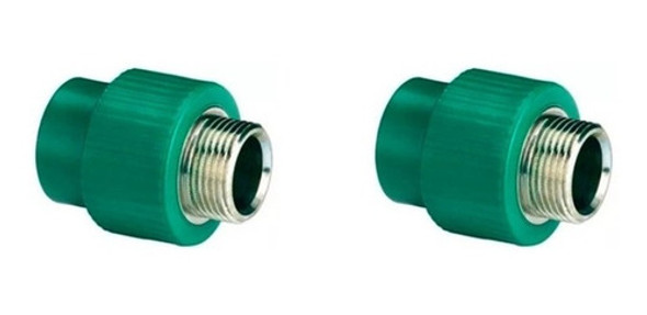 Tubo Cupla Macho Termofusion  20 X 1/2 R.m.  2 Unidades 0