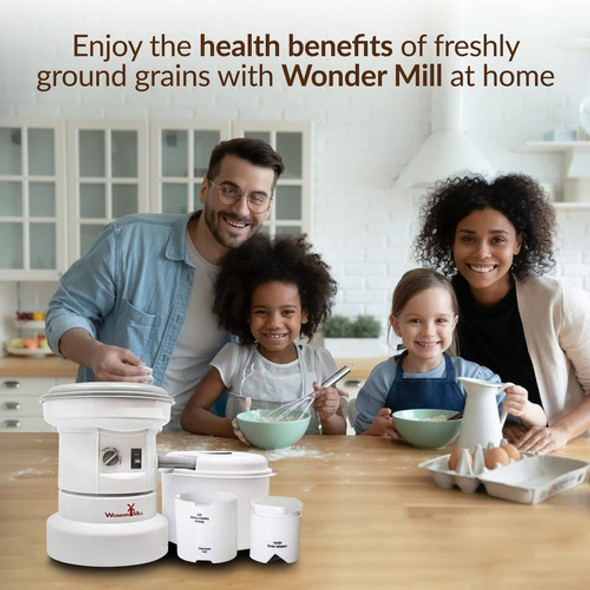 Wondermill - Molinillo De Grano Con Recipiente De Harina, G. 1