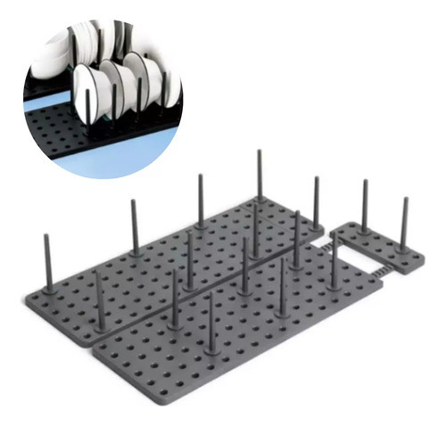 Bandeja Organizador Bacha Seca Platos Vajilla Vasos Cocina 0