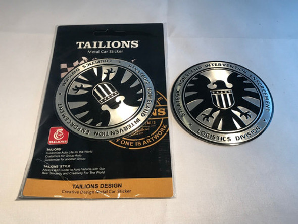 Emblema Insignia Aluminio United States Usa Eeuu .x1 E500 1