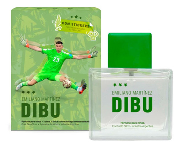 Perfume Para Niños Infantil Dibu Emiliano Martínez 0