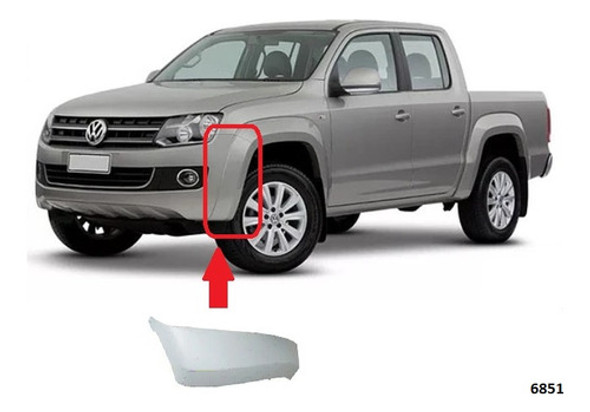 Fender Paragolpe Del. Izq. Volkswagen Amarok 2010-2016 0 Fender Paragolpe Del. Izq. Volkswagen Amarok 2010-2016 0