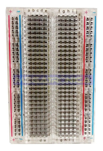 Protoboard Placa Experimentador 400 Puntos Arduino Electron 1