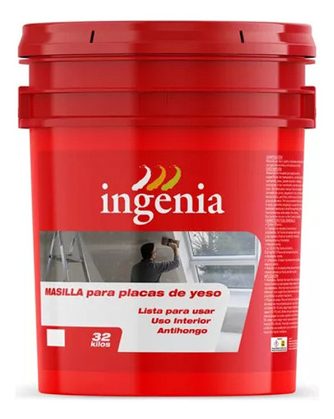 Masilla Para Durlock Placas Yeso 32k Lista Para Usar Ingenia 0 Masilla Para Durlock Placas Yeso 32k Lista Para Usar Ingenia 0