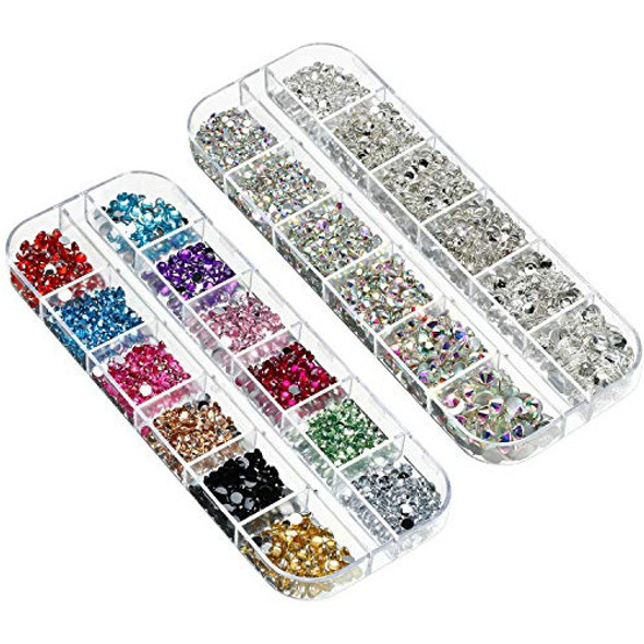 4488 Piezas De Diamantes De Imitación Para Uñas, Diamantes D 1
