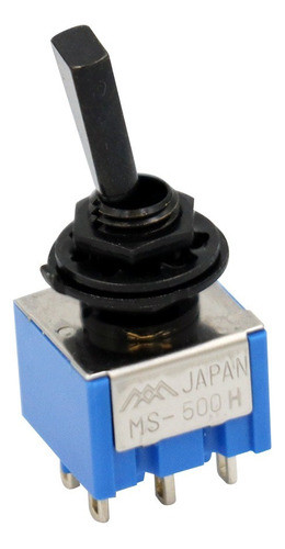 Chave Seletora Guitarra Gotoh Japan Ms 500 Hfb On Off On 0