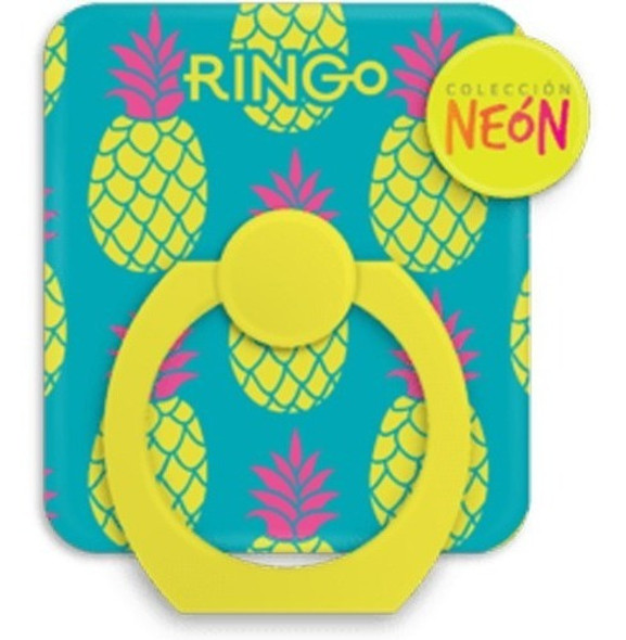 Anillo Ringo Soporte Escritorio Celular Tablet Neon Anana 0