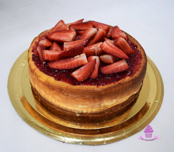 Suave Y Cremoso Cheesecake De Frutilla - 12 / 15 Porciones 1 Suave Y Cremoso Cheesecake De Frutilla - 12 / 15 Porciones 1