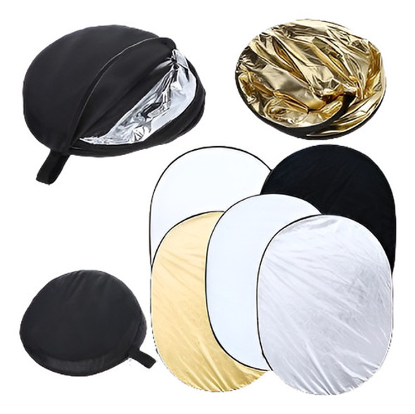 59.1*78.7 /150*200cm 5 En 1 Fotografía Estudio Reflector Lig 0