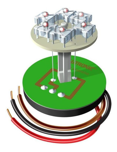 Plaqueta Lampara Led Posicion/stop Roja Tipo 21/5w P/ Ap930 0