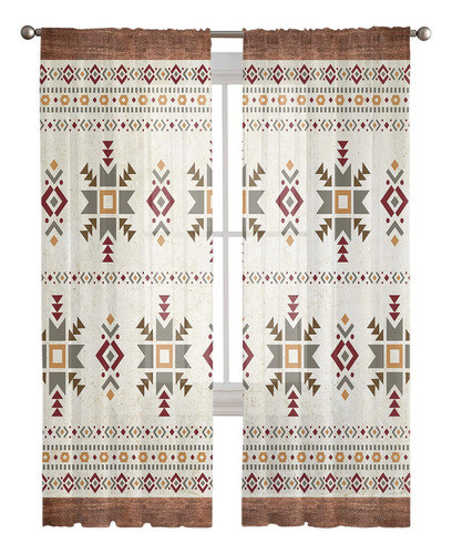 Hokiten Juego De 2 Paneles De Cortinas Traslcidas Del Suroes 1