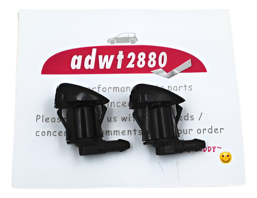 Oem 2 X Limpiaparabrisas Spray Jet Arandela Inyector Para To 0