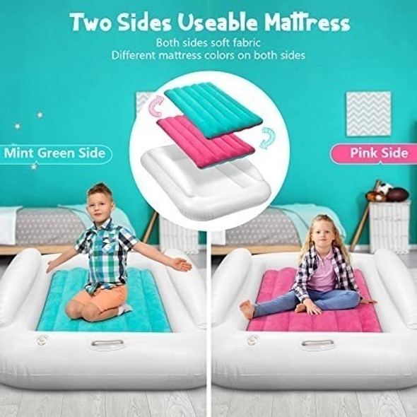 Colchon Inflable Para Niños De Viaje 1 Colchon Inflable Para Niños De Viaje 1
