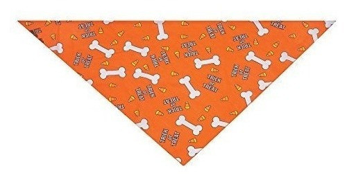 Aria Trickortreat Perro Bandanas Para Perros Naranja 1