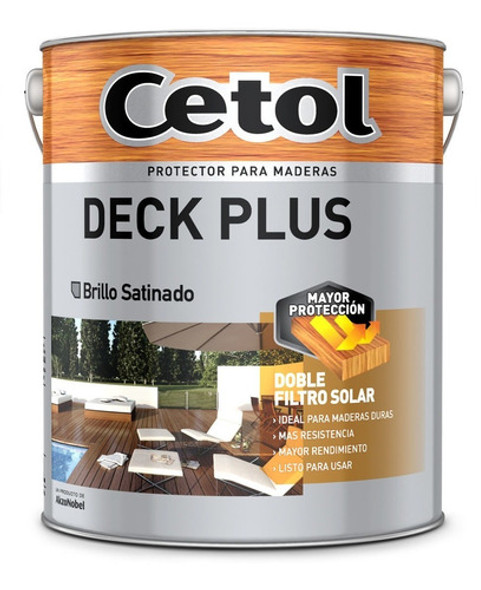 Cetol Deck Plus Exterior X 4 Lt Satinado Impregnante Natural 0 Cetol Deck Plus Exterior X 4 Lt Satinado Impregnante Natural 0