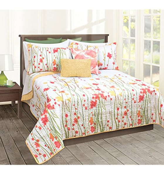 Safdie & Co. Juego De Edredón De 3 Piezas Dq Adalia, Full, Q 0