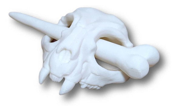 Broche Para El Cabello Craneo Skull 0
